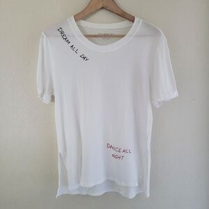 NWOT Carbon Copy stitch tee S